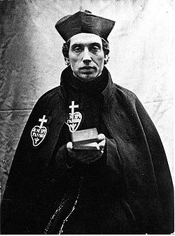 Fr Charles wearing the Passionist habit (1851)