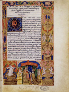 Pope Leo X was so impressed with Henry's endeavors to preserve Catholic beliefs that he conferred him the title of 'Fidei defensor' or 'Defender of the .