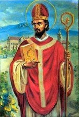 St Fergal (or Virgil) lived first in France and then in Bavaria, where he founded the monastery of Chiemsee. He was appointed bishop of Salzburg around 754 