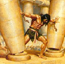 samson and pillars