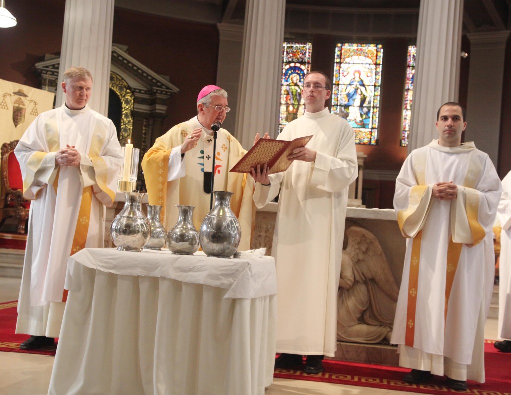 Chrism Mass at the Pro Cathedral in Dublin. Pic: John McElroy. 