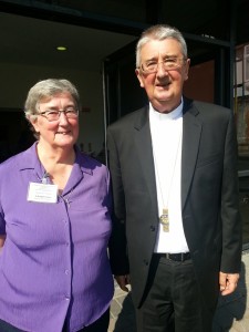 Archbishop Diarmuid Martin and Sr Bridget Dunne, Chairperson of the National Charismatic Renewal Conference 