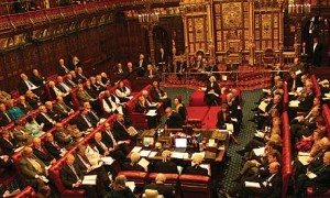 The House of Lords in session