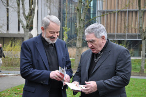 Bishop Doran and Bishop McDaid