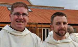 Carmelite friars Frs Ged Walsh and Dave Twohig