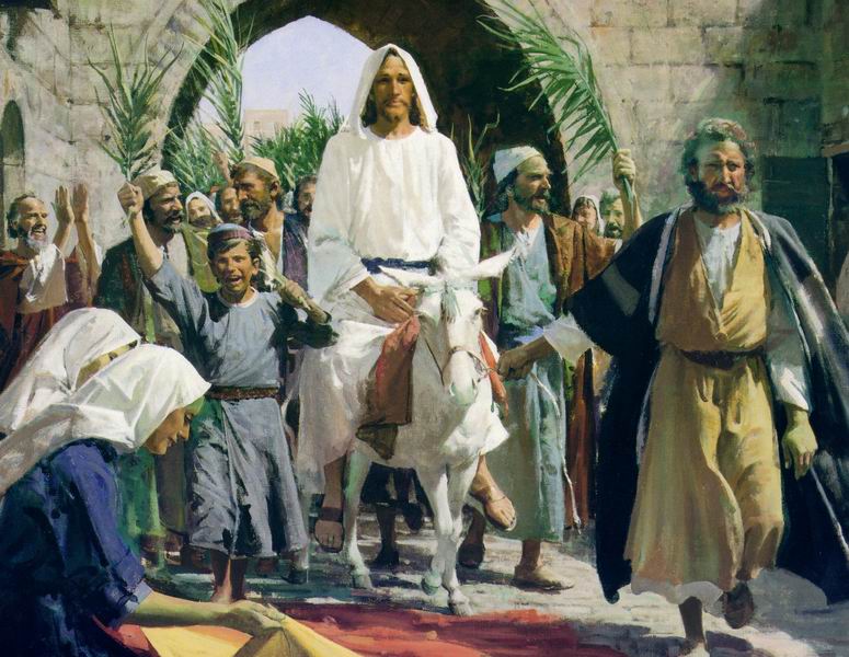 iJesus enters Jerusalem