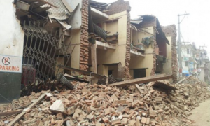 Aftermath of Nepal earthquake. Pic courtesy: World Vision.org