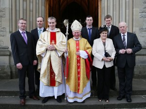 Fr Brendan Ward who was ordained for service in the Diocese of Raphoe by Bishop Philip Boyce. 