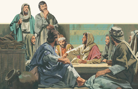 Jesus teaches apostles1