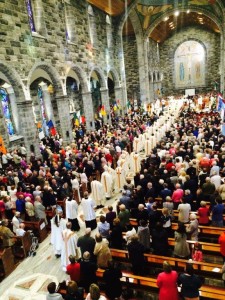 Galway Cathedral Jubilee Mass Opening Procession 