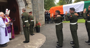 The state funeral and reburial of Irish patriot, Thomas Kent. Pic courtesy: BreakingNews.ie 