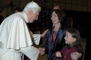 Piccolo Lasso with Benedict XVI