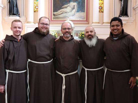 Irish Capuchins welcome four new novices - Catholicireland ...