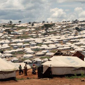 Mahama camp in Rwanda, where 50,000 Burudians are currently seeking refuge and humanitarian support. (Pic: Caritas Rwanda)