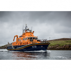 Arranmore's all-weather lifeboat has a crew that includes curate Fr Liam Boyle