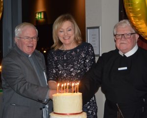 Fr Dan Baragry CSsR, Mary Kennedy and Fr Brendan Convery CSsR