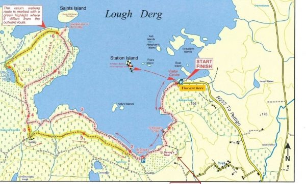 Lough Derg Pilgrim Walk Map 1 Catholicireland NetCatholicireland Net   Lough Derg Pilgrim Walk Map 1 600x362 